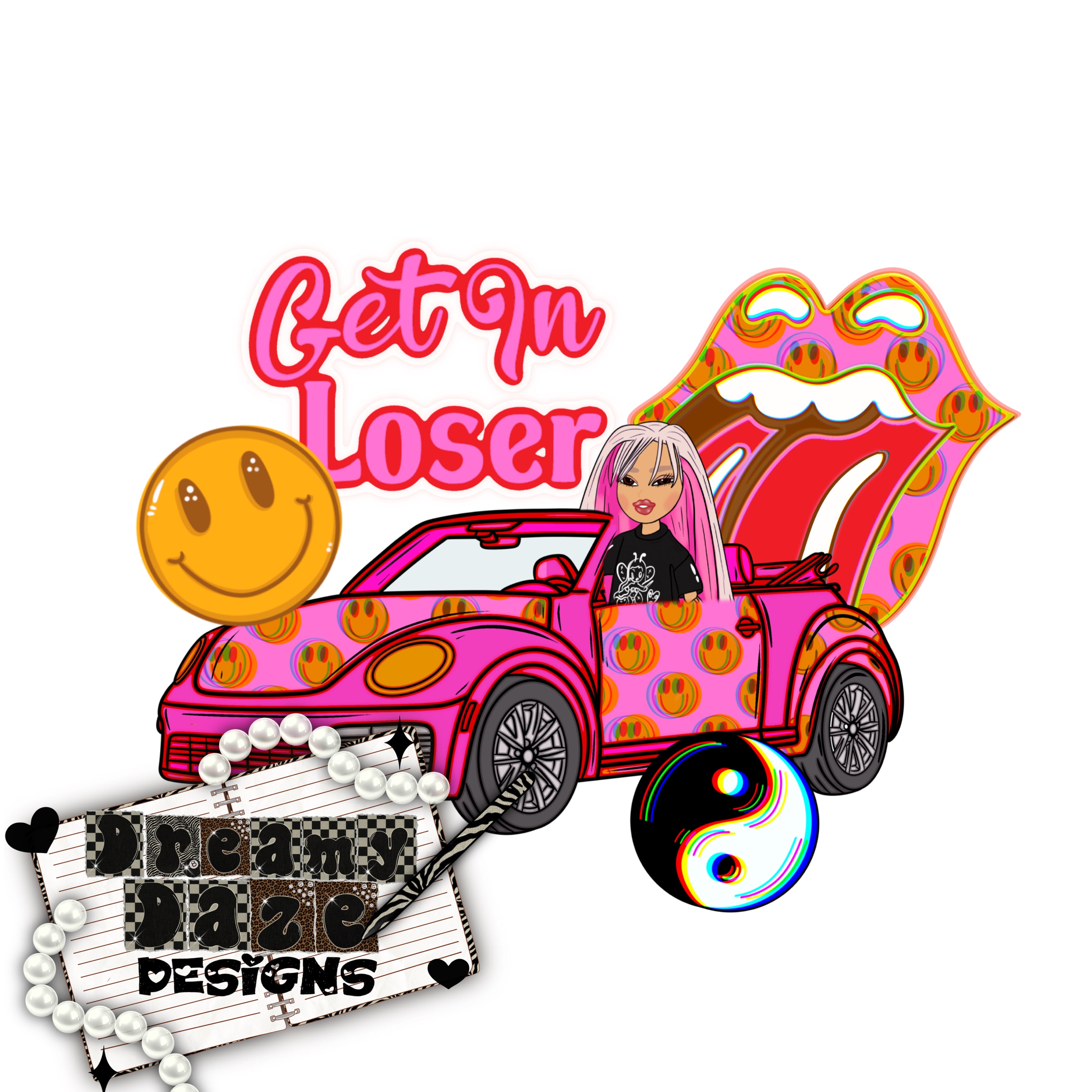 Get in Loser PNG